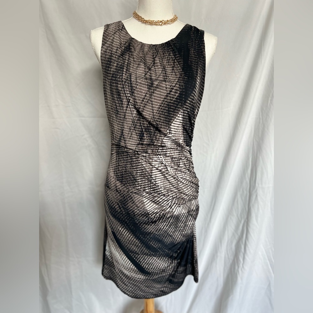 Nine West Ruched Sleeveless Dress (4)